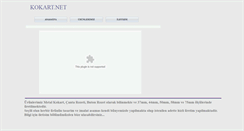 Desktop Screenshot of kokart.net